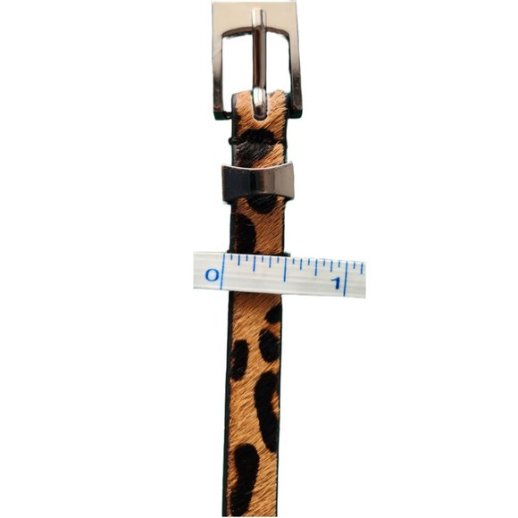 Skinny animal print belt - Picture 3 of 4